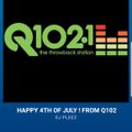 Q102 SF July 4th 2018 - Guest Mix