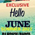 JUNE 2022, EXCLUSIVE DJ PROMO HOUSE/DANCE IN THE MIX WITH DJ DINO.