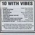 Andrew Weatherall - 10 With Vibes Chart for the NME - May 1993