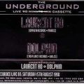 Laurent Hô - The Underground Live 60 Minute Mix Cassette (Side B) [Underground Music|UMTAPE 02]
