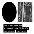Solitary Garden w/ guest Jan De Block at We Are Various | 19-12-21