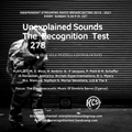 Unexplained Sounds - The Recognition Test # 278
