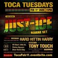 PART 2 - TOCA TUESDAYS presents DJ HARD HITTIN HARRY & DJ JUST-ICE LIVE AT BAR 13 NYC - 2-11-20