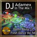 DJ Adamex - Dance Route 33 Megamix (Fresh Dance Vol.54) (2021)