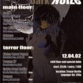 Kielce Terror Squad-live-, Trauma XP, GFB -live-, Tremox, Lonely Freak @ Tresor, Berlin - 12.04.2002