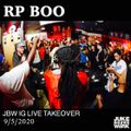 RP BOO - JBW IG LIVE TAKEOVER 9/5/2020