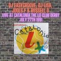 DJ Easygroove & DJ Lisa & Jools F Russell D Live at Catalonia The Lo Club Derby 27th July 1991