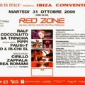Ralf & Richi L. d.j.'s Red Zone Club (Perugia) Serata Made In Italy 31 10 2000