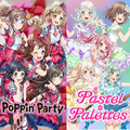 BanG Dream! Poppin'Party vs. Pastel Palettes Girls Band MIX