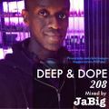 3 Hour Deep House Mix by JaBig - DEEP & DOPE 208