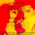 7 & 8th July 1992 Groovy Ahoy Rotterdam