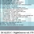 DJ ALEX C - Nightgrooves 578 italo disco remakes