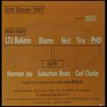 30.10.1997 - LTJ Bukem, Blame and MC`s Conrad & DRS - Live @ Turnmills, London - Logical Progression