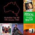 Australian Top 40 Singles - 17th January 1983