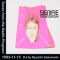 Tunes from the Radio Program, DJ by Ryuichi Sakamoto, 1983-11-15 (2018 Compile)