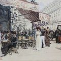 Dimitrie Rosetti Max - Cafeneaua anului 1900