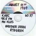 Brother John Rydgren - KABC 95.5 FM 1969-08-01