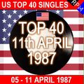 US TOP 40  05 - 11 APRIL 1987