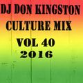 Dj Don kingston culture mix Vol 40.