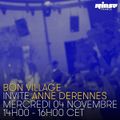 Bon Village invite Anne Derennes - 4 Novembre 2015