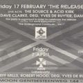 CHERRY MOON RAVE EXPLOSION 17 02 95 DJS DEG / ACID KIRK