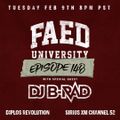 FAED University Episode 148 featuring DJ B-RAD