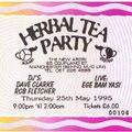 Dave Clarke at Herbal Tea Party (Manchester - UK) - 25 May 1995