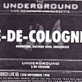 E-De-Cologne - The Underground - 1998-09-12