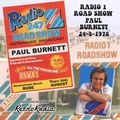 PAUL BURNETT - RADIO 1 ROAD SHOW - STUNG BY WASP -Thur 24th Aug 1978