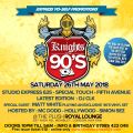 Knights Of The 90s Bank Holiday Sat May 26th 