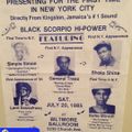 Black Scorpio Sound@Biltmore Ballroom Brooklyn NY 20.7.1985