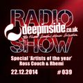 DEEPINSIDE RADIO SHOW 039 Special 'Artists of the year 2014'