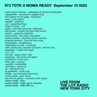 973 SPECIAL GUEST: MOMA READY + NEW JAMES BLAKE | KAI ALCE | APRILHEIGHTS | REGAL86 | DEADBEAT