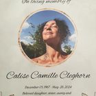 6/6/2025 In Loving Memory Of Calise Camille Cleghorn Dec 05-1967 to May 28-2024 My Little Sister.