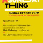 This Is Graeme Park: A Sunday Thing @ The Art Club Heaton Moor 15OCT23 Live DJ Set
