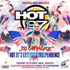 @DJFATFINGAZNYC LIVE ON "THE @HOT97's EXTENDED INDEPENDENT MIX 2023" TUES JULY 4TH 2023 @ 4AM - 5AM