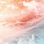 clearing clouds