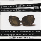 Deeply Jacked guest sessions #11 - Adam Be (3NeonTress) Grow herb 4 miles mix