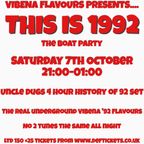 Uncle Dugs Vibena Flavours 'THIS IS 1992' promo mix