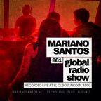 MARIANO SANTOS GLOBAL RADIO SHOW #861 (RECORDED LIVE AT EL CUBO (Lincoln. ARG))