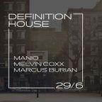 MARCUS BURIAN - DEFINITION HOUSE - ROXY PRAGUE - LIVE - 29.6. 2018