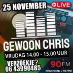 Gewoon Chris #63 - 25-11-2022 - 90FM
