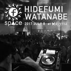 2017.7.8 at ageHa LIVE MIX　HIDEFUMI WATANABE (SPACE FLOWER)