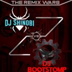 "INDUSTRIAL REMIX WARS: STOMPS IN RHYTHM! DJ BOOTSTOMP VS DJ SHINOBI"