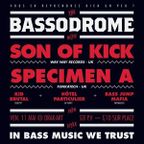 Bassodrome 1.5 : Bonus Level Promo Mix (Specimen A vs Son Of Kick) / Mixed by Don Germano