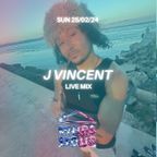 J VINCENT - WHOS HOUS LIVE MIX - 25/02