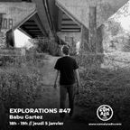 Explorations 047 with Robert Owens, Aphex Twin, Laurent Garnier...