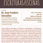 Escrituras/Escenas (Jean-Frédéric Chevallier)
