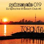 DJ Spinz - SpinzCycle 019 - Live at Beach Club 5