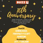 BUZZ×3 10th Anniversary at R LOUNGE,Tokyo 25th October 2020